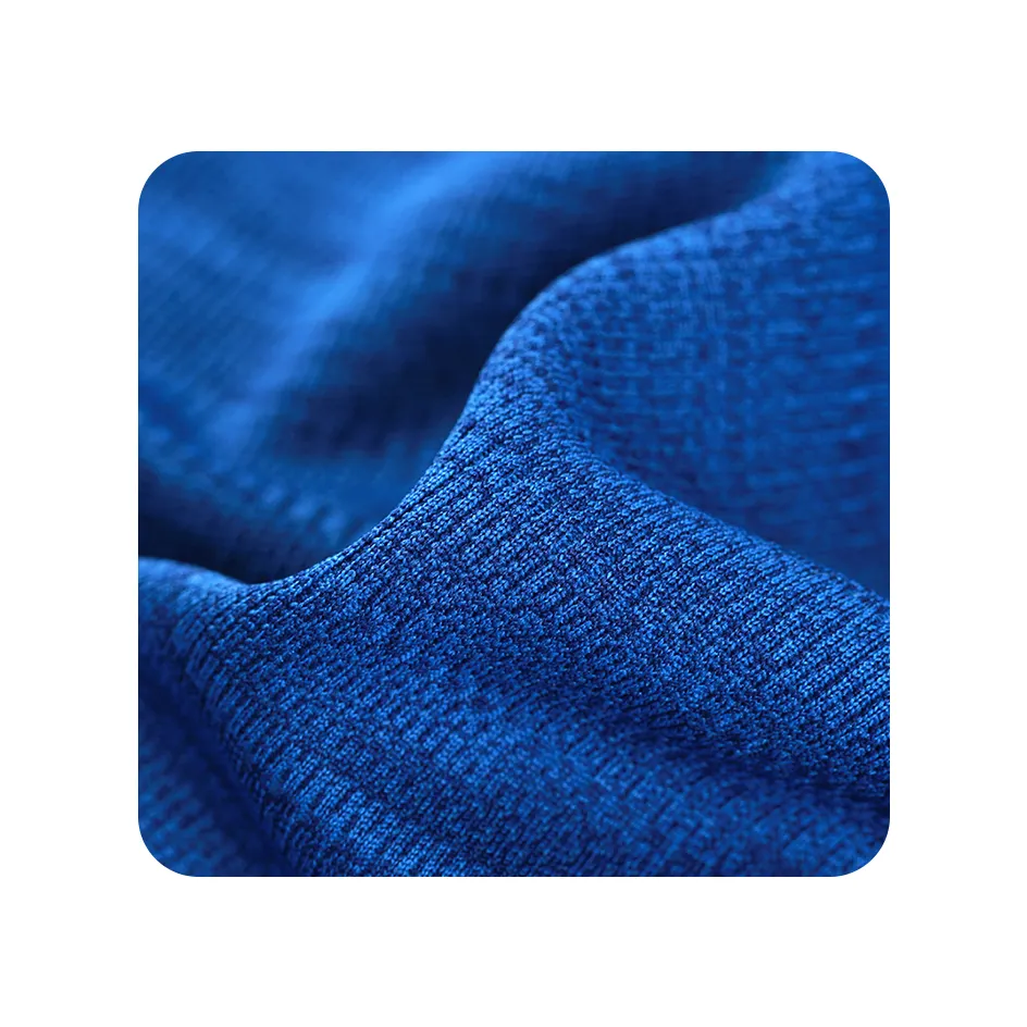 I produttori tessili forniscono l'assorbimento dell'umidità Quick Dry Sports Jersey poliestere Mesh Knit Sportswear Sport top T Shirt Fabric