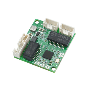 Dahili Ethernet iletişim iletimi ile Mini 3-port 100M ağ anahtar modülü PH2.0 soket ağ bağlantı noktası PCB kartı - Product Image 6
