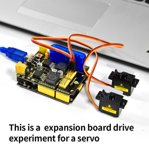 Keyetudioサーボドライバー拡張ボードDIYロボットアーム用サーボドライバーシールドArduino