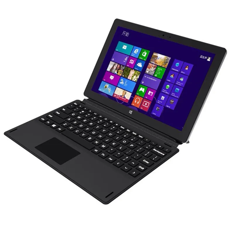 High end win10 планшетный ПК 10 дюймов четырехъядерный процессор Intel Atom мини ноутбук 4 Гб + 64 Гб SSD с BT клавиатура