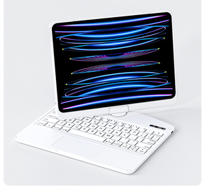 IFacemall 2024/2023 Model Backlit for Bluetooth <strong>Wireless</strong> <strong>Keyboard</strong> Case for iPad Pro Air 10.9/11/12.9 Pencil USB Switch <strong>Keyboard</strong> - Product Image 1
