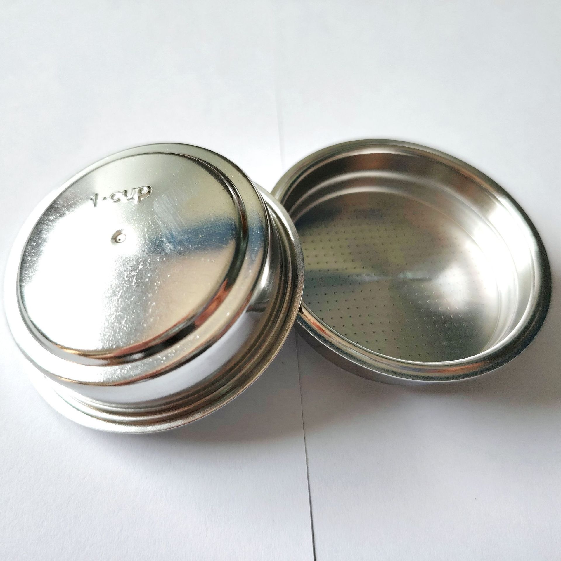 Plata, 51mm Doble Capa 1 Taza