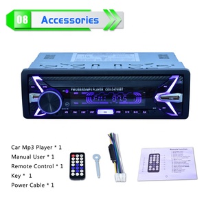 Ayrılabilir paneli uzaktan kumanda fonksiyonu ile SD / MMC kart yuvası BT MP3 araba oyuncu - Product Image 6