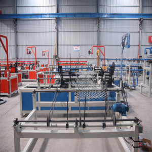 Diamond Shape Fence Weaving <strong>Machine</strong> Cyclone Mesh <strong>Wire</strong> Mesh Making <strong>Machine</strong> - Product Image 6