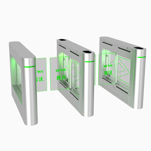 Cancello biometrico automatico di fascia alta del tornello dell'oscillazione di SEWO con il motore Brushless per il tornello del cancello del deflettore del controllo di accesso pedonale - Product Image 1