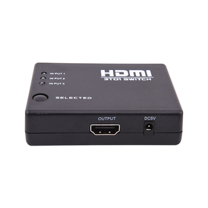 Premium OEM Factory 3 Port <strong>Switcher</strong> Selector <strong>HDMI</strong> Switch 3 in <strong>1</strong> Out with IR Remote for Projector HDTV and Computer Monitor - Product Image 2