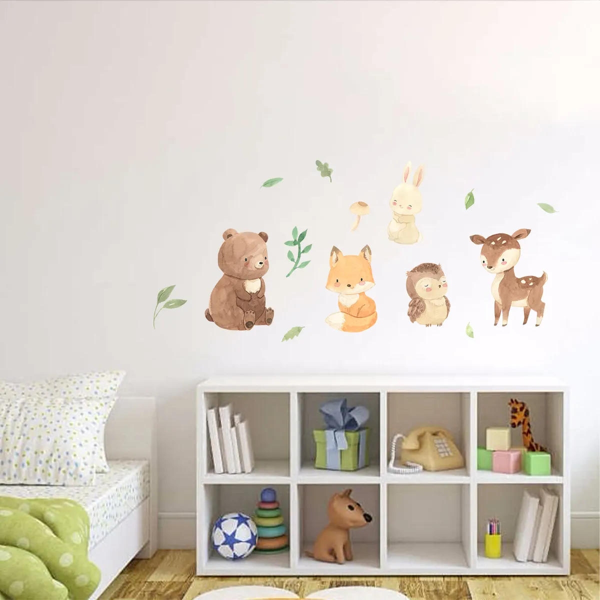 Adesivo personalizzato autoadesivo per stampa rimovibile in PVC vinile Art 3D decorazione per la casa per bambini adesivi da parete per bambini pareti di camera