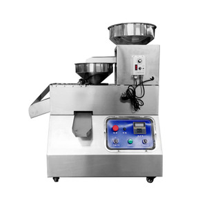小規模自動コールドプレスピーナッツゴマ亜麻仁アマランス種子オイルプレス機 - Product Image 1