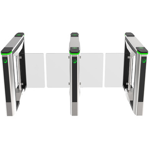 Torniquete Rfid antipánico, escáner de huellas dactilares, puerta RFID, seguridad, código Qr, barrera oscilante, torniquete de puerta de velocidad - Product Image 1