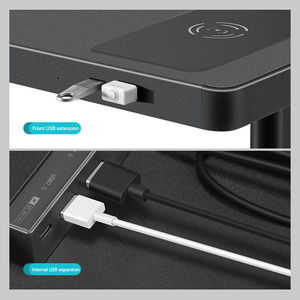 <strong>Computer</strong> <strong>Monitor</strong> Wireless Charging HUB <strong>Function</strong> Elevated Desktop Storage Bracket Office USB Elevated <strong>Monitor</strong> Bracket - Product Image 6