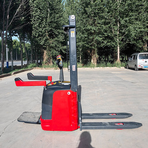 Çin'de yapılan tam elektrikli istifleyici 2-ton kapasiteli yükleme ayakta elektrikli istifleyici 1.6m 4 metre - Product Image 6