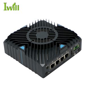 Industrial <strong>Controls</strong> X86 I3 I5 4*LAN <strong>Embedded</strong> Industrial Pc HMI Display Desktop VESA Din Rail Mounted - Product Image 3