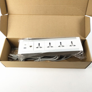 Modulo da tavolino nascosto da incasso universale di potere con 4 prese di corrente USBA + presa rapida del porto di dati rj45 dello zoccolo della tassa di USB-C - Product Image 2