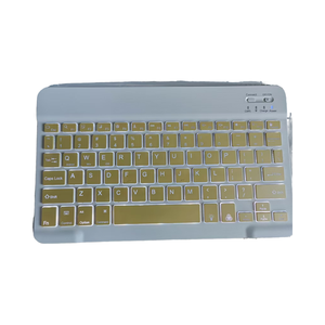 Venta caliente Nuevo diseño de fábrica al por mayor 2,4G Conexión inalámbrica y Bluetooth Juego combinado de teclado y mouse para computadora portátil - Product Image 1