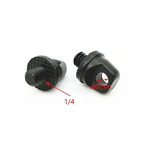 โลหะ1/4 "To 3/8" 5/8 "ถึง1/4" ชายหญิงSC-6ร้อนเย็นรองเท้าสกรูเกลียวอะแดปเตอร์ขาตั้งกล้องสกรู - Product Image 3