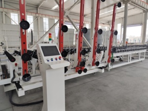 Macchina per la produzione di vetro temprato ad alta velocità per lo scarico di un nuovo sistema di produzione di componenti della pompa del motore - Product Image 5