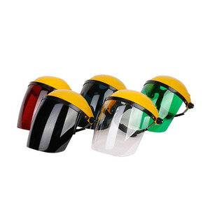 Safety Lightweight Protective Heat Resistance Industrial Transparent Full Face shields - Product Image 1
