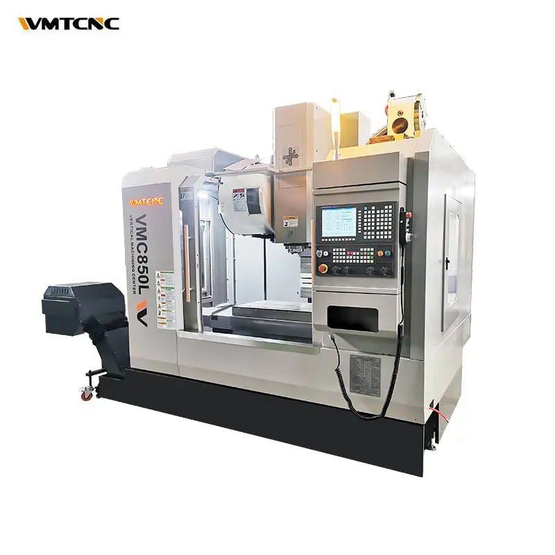 Potente centro de mecanizado vertical CNC Trade VMC850L centro de mecanizado de torneado y fresado