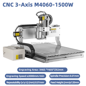 Jomesun Mini Cnc Router Maschine quadratisch Linear Rail Desktop Cnc Router Graveur Fräsmaschine für Acryl Metall Aluminium - Product Image 2