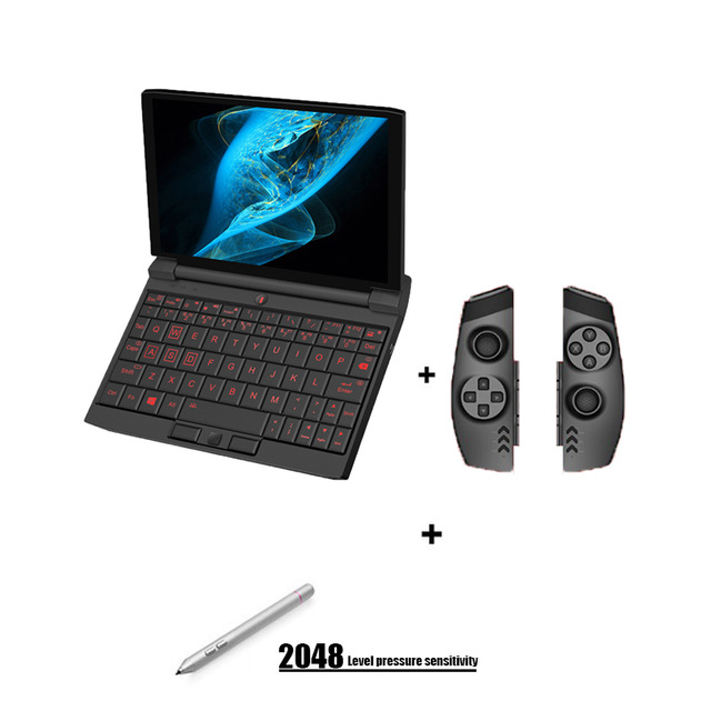 Ordinateur portable + Gamepads + stylo