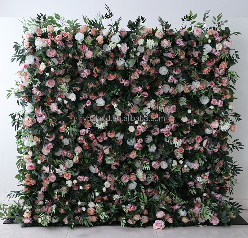 9# Green Flower Wall