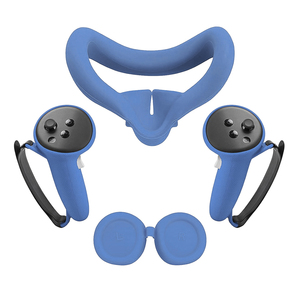 <strong>New</strong> Arrival VR Accessories Silicone Cover Case Kit for Meta Quest 3 Headset Cover Face Cover <strong>Controller</strong> Protect Case for Quest 3 - Product Image 2