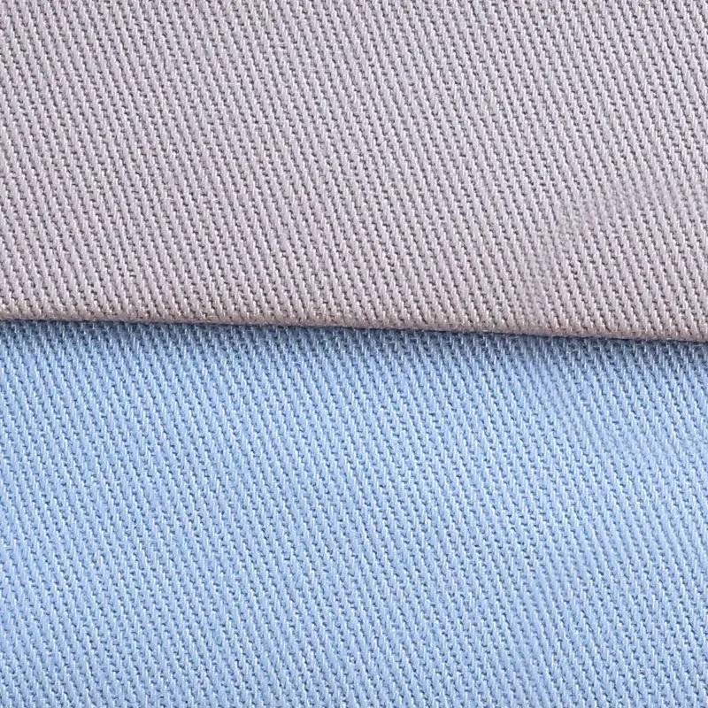Grosir Tekstil Celup Polos Kain Katun Organik 100% Kepar untuk Celana