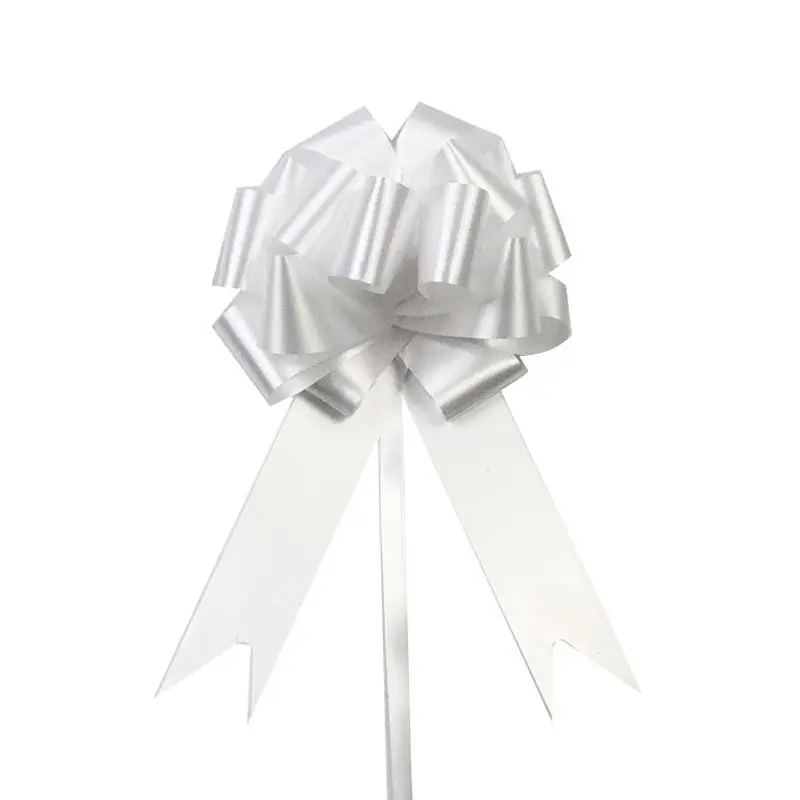 Envoltorio de regalo, lazo, decoración de regalo, 3cm, boda, flor de plástico mediana