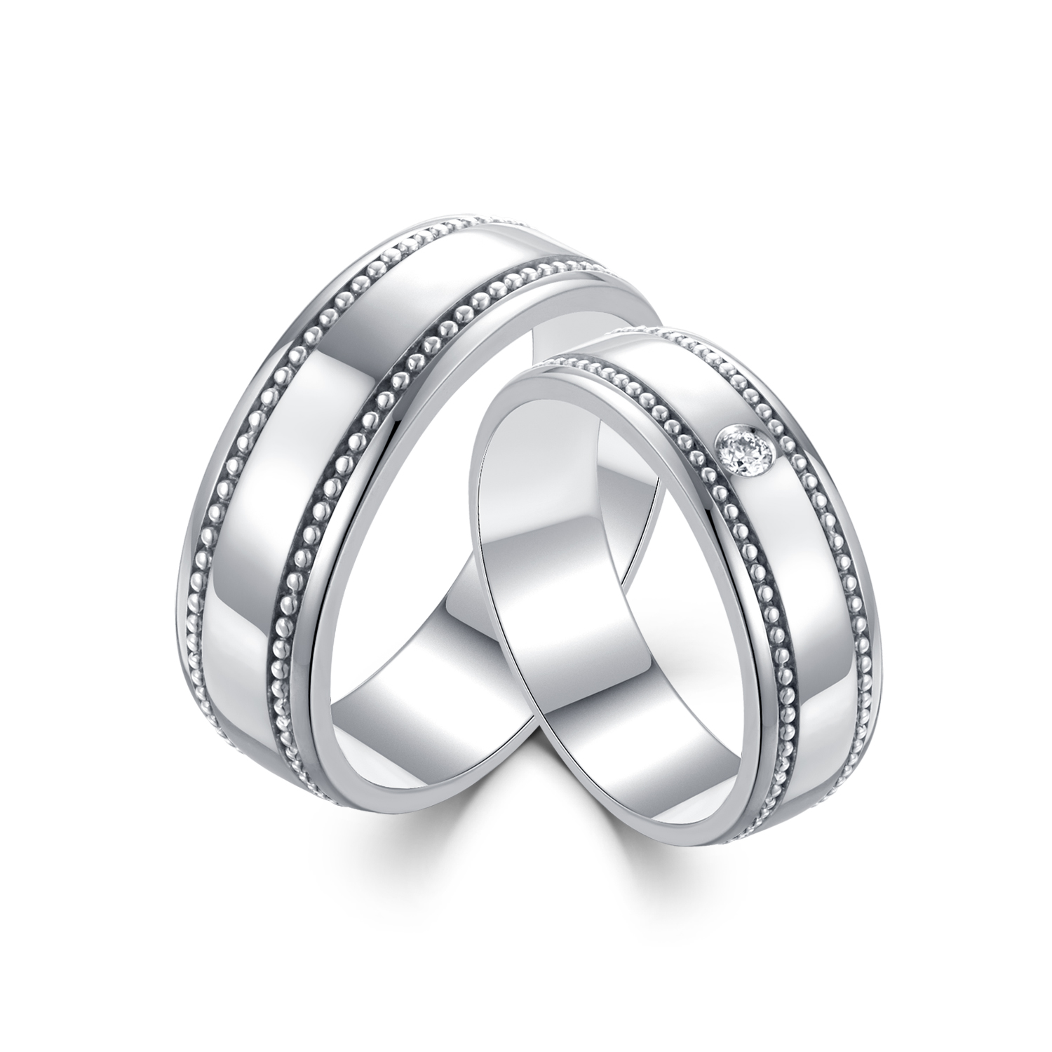 Oro blanco 18K