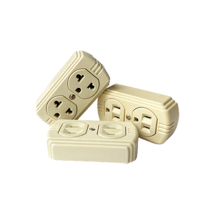 2 <strong>WAY</strong> US Type 2 Flat Pin Surface Mounting <strong>Socket</strong> - Product Image 5