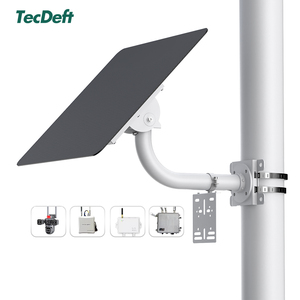 TecDeft, полностью черные солнечные панели Micro USB/Type-C/DC5521, солнечное зарядное устройство 40 Вт для умного трафика/Raspberry Pi - Product Image 1