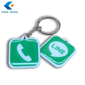 Su geçirmez Rfid etiketi epoksi kart cep telefonu çıkartması Nfc özel Logo anahtar etiketi erişim kontrolü NFC baskılı su geçirmez 13.56MHz - Product Image 2