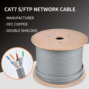 2024 çin'de yapılan yüksek kaliteli Cat7 S/FTP modeli ağ kablosu kablosu Internet için - Product Image 3