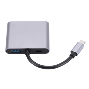 4 in 1 Type C HUB พร้อม2 * HDMI 4K30Hz USB 3.0 5Gbps Pd 100W MST ชาร์จข้อมูลสำหรับแล็ปท็อป/พีซีความละเอียด4K ที่ได้รับการรับรองจาก ROHS - Product Image 5