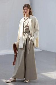 Polyamide Cotton Blended Fabric 55% C 45% N 70D*32S Plain Twill Satin <strong>Dobby</strong> Jacquard Clothing Fabric