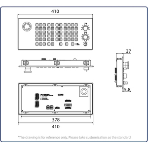 Pannello di controllo della macchina CNC digitale personalizzato 3MK esteso PLC sistema di controllo Codesys etercat CNC pannello di controllo - Product Image 3