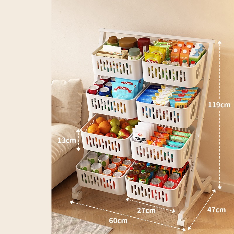 Blanc 4 couches avec 8 cadres