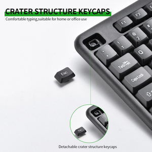 热销KB8236有线键盘迷你小尺寸USB有线键盘商务办公 - Product Image 2