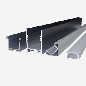 ไฟ LED แถบอะลูมิเนียมโปรไฟล์แบบอัดขึ้นรูปมุมช่องไฟตัวกระจายแสง - Product Image 6