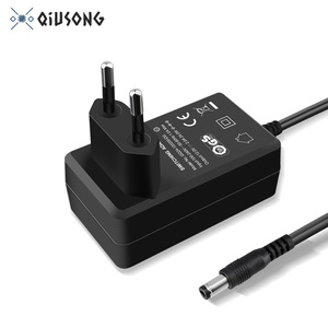 Euプラグ安全AC入力DC出力12ワット24v 0.5aユニバーサルトラベルアダプタースイッチング電源アダプター - Product Image 1