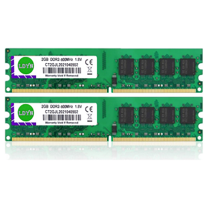 Brand New <strong>DDR2</strong> 2GB 4GB <strong>Memory</strong> Desktop Ram <strong>667</strong> 800Mhz PC2 5300 6400 UDIMM 240Pin 1.8V Non ECC Compatible with All Motherboards