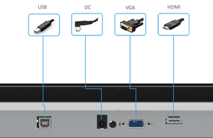 Usingwin alta calidad 23,8 pulgadas ips monitor lcd táctil capacitiva panel táctil todo en una computadora de escritorio - Product Image 3