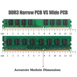 DDR3คุณภาพระดับไฮเอนด์แรม8GB 1600MHz memoria 240-PIN memoria แบบอุตสาหกรรม - Product Image 3