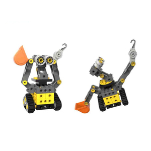 子供のためのおもちゃのロボットビルディングブロック2 in1のミニロボットビルディングブロック - Product Image 2
