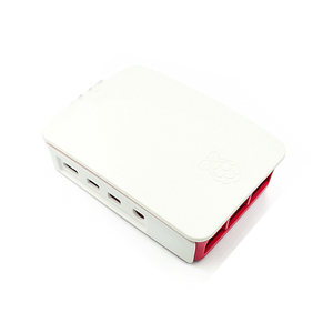 Raspberry pi 4 generazione rosso e bianco astuccio in plastica ABS lampone pi 3B +/4B custodia custodia di dissipazione del calore scatola - Product Image 4