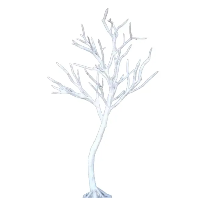 fiberglass trunk artificial lifelike white dry tree without leaves fiberglass tree