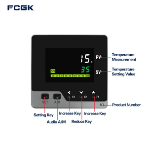 72x72 High Quality ABS <strong>PID</strong> <strong>Temperature</strong> <strong>Controller</strong> With 0.2% Measurement Accuracy Customized RS485 OEM &amp; ODM for Industrial <strong>Use</strong> - Product Image 2
