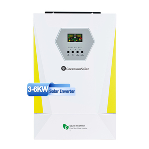 交流至直流离网逆变器1.5千瓦3KW 5KW 6.2kw 24VDC 48VDC单相230VAC输入太阳能逆变器，带120A MPPT - Product Image 1