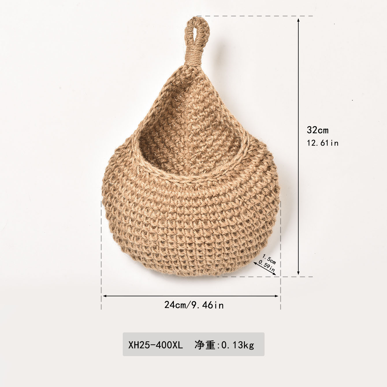 Corde de chanvre XH25-400 XL
