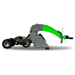 Nueva niveladora de nivel automática de satélite montada en la parte trasera del tractor de cuello de cisne para uso agrícola